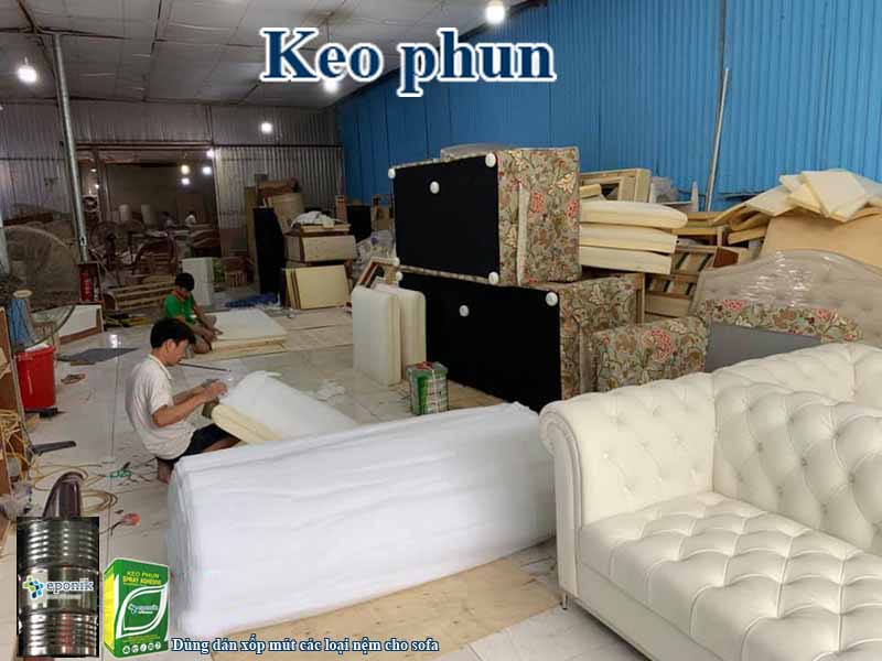 keo phun sofa